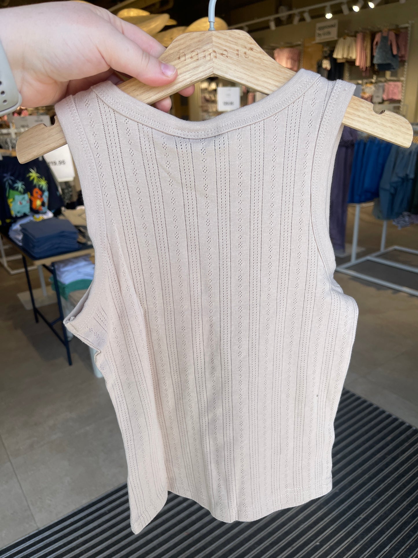 NLFNOMINA Tank-Top - Oxford Tan